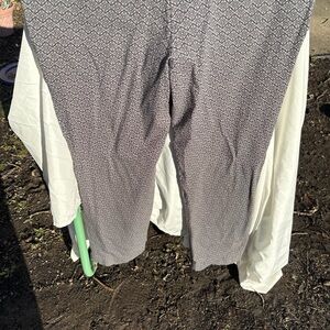 Mario Serrani Black and White Patterned Trousers